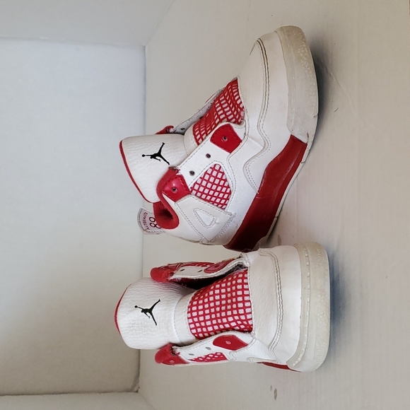 Nike Air Jordan 4 Sneakers High Tops Shoes Size Toddler 9C - Picture 13 of 13